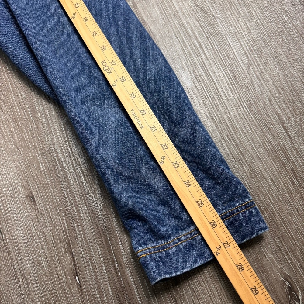 Herschel Supply Co Men's XL Denim Shop Jean Jacket Varsity Button 50068-00607 - Picture 12 of 16